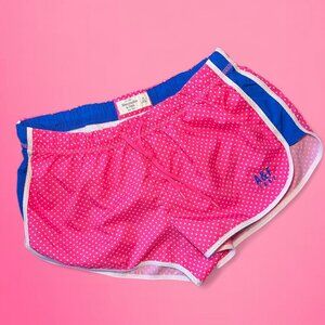 Y2K Abercrombie & Fitch pink polka dot shorts